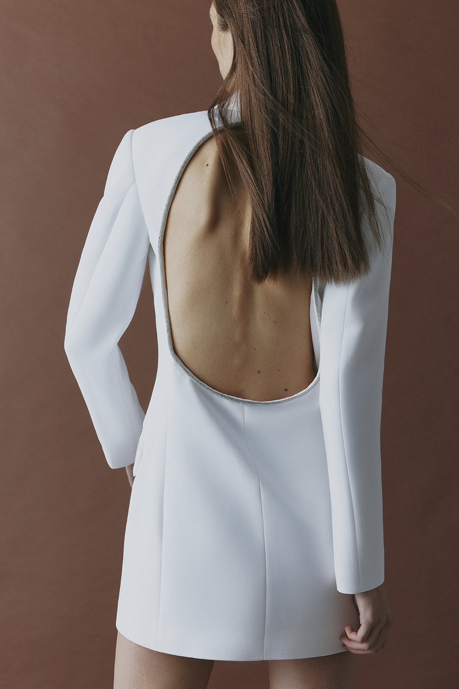 Jacket-style dress TOTAL WHITE Jacket-style dress TOTAL WHITE